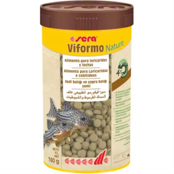 Sera Viformo Nature - Pastillas Alimenticias para Loricaridos - 1