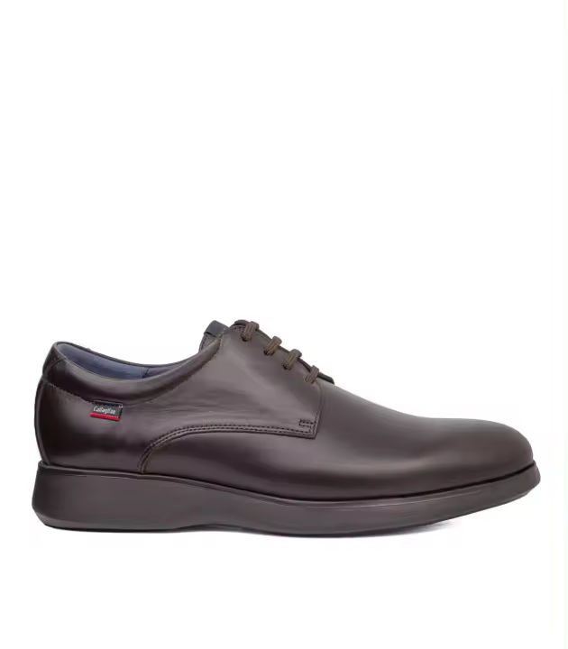 ZAPATOS CONFORT MARRÓN DE HOMBRE EN PIEL CALLAGHAN ELEGANCE 61000 - 1