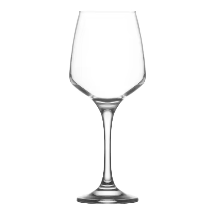 LAV - Set de 6 Copas Vino/Agua 400cc Colección LAL - Cristal de Alta Calidad, Elegante y Funcional - 1