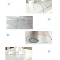 Mantel De PVC Transparente 1.0mm Impermeable Y Resistente Al Aceite Con Patrón De Cocina Cubierta Protectora Para La Mesa Suave Y Transparente Para Uso En Hogar Hotel Boda Y Banquetes - details 6