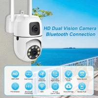 Cámara De Seguridad Interior IP 4MP Con Lente Doble WiFi Bluetooth PTZ CCTV Vigilancia Video YI IOT Montaje Vertical Pole - details 0