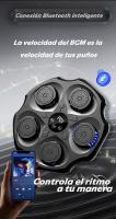 Máquina de boxeo de música inteligente, bolsa de arena de objetivo de pared, entrenamiento de reacción de agilidad relajante, objetivo Compatible con Bluetooth - details 4