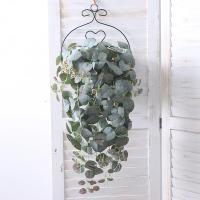 Flores Artificiales De Muro Verde Hojas De Eucalipto Colgantes Planta Falsa Vínculo Para Decoración De Hogar Navidad Boda Fondo De Escena Disposición - details 2