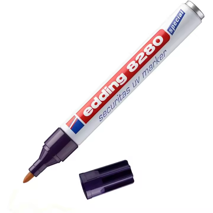 ROTULADOR MARCADOR DE SEGURIDAD ULTRAVIOLETA EDDING 8280 - 1