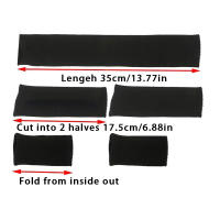 Parches De Tela Elástica Para Suéteres Y Pantalones 35cm Cuffs De Rib Knitted Reparación Y Extensión De Ropa Accesorios De Costura - details 0