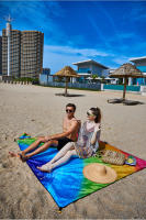 Esterilla de playa bohemia de secado rápido, impermeable y a prueba de humedad, para picnic al aire libre, manta de camping - details 8
