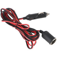 Extensor De Enchufe Para Coche 24V 12V Con Fusible De 15A Cable De Cargador 3.6m 1.5m Accesorios Automotrices Socket Splitter - details 8