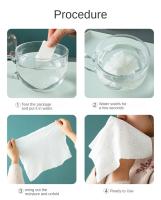 Toallas De Limpieza Facial Desechables Empaquetadas Individualmente Toallas Comprimidas De Algodón Para Viaje Hotel Belleza Salon - details 9