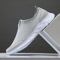 Zapatillas De Tenis Para Hombre YRZL Talla Grande Transpirables De Malla Antideslizantes Ligeros Para Caminar Y Deporte - details 4