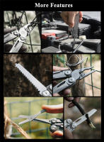 Cuchillo Multifuncional EDC Plegable Portátil Para Camping Al Aire Libre Herramienta Táctica De Caza Con Abrebotellas Cortador De Alambre Y Cable - details 9
