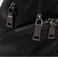 Mochipa De Cuero Genuino, Bolso Escolar Minimalist Y Preppy, MoChila De Viaje Y Bolso De Mano Para Mujeres - details 2