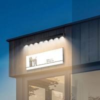 Lámpara De Pared Solar LED Impermeable Para Jardín Decoración De Hogar Iluminación Para Balcón Escaleras Valla Moderno - details 6