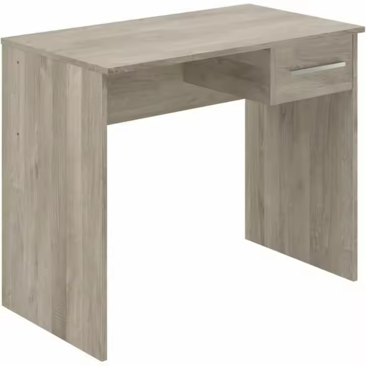 Escritorio Marrón Roble Melamina 90 x 50 x 74 cm - 1