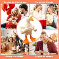Porta Llaves De Ganso Magnético Con Estatua De Pato Musculoso Organizador De Herramientas De Mesa Juguete Divertido Regalo De Despedida Para El Hogar - details 0