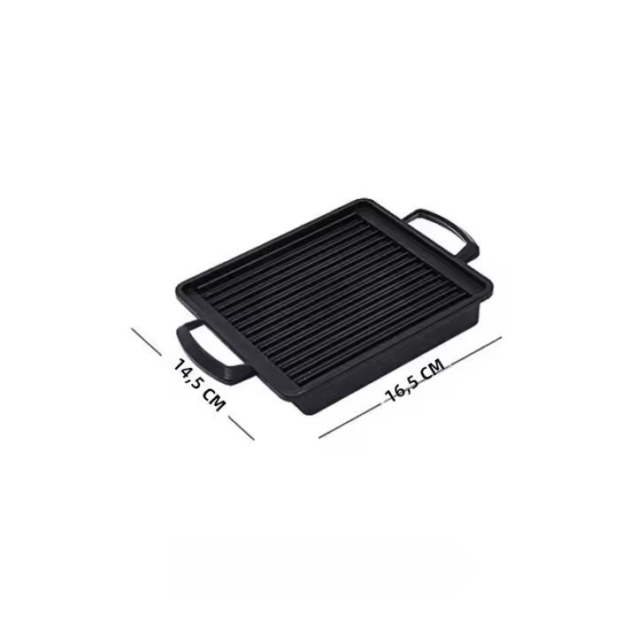 Barbacoa Portátil De Carbón Con Gran Capacidad Para Exteriores Estilo Coreano Horno De Alimentos Ahorrador De Espacio Fácil De Limpiar Y Reutilizar - 1