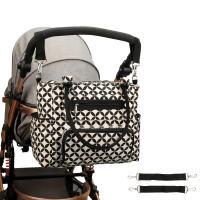 Set De 7 Bolsos Para Mudar El Bebé Multifuncional Tote Bag Mummy Bolsa De Viaje Con Alforja Para Bebé Material De Tela Cierre De Cremallera - details 41