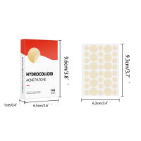 Set De 144 Parches De Acné Profesionales Para Cuidado De La Piel Alta Gama Absorciónde Espots Y Curación Covering Acne Herramientas De Cuidado Facial - details 0