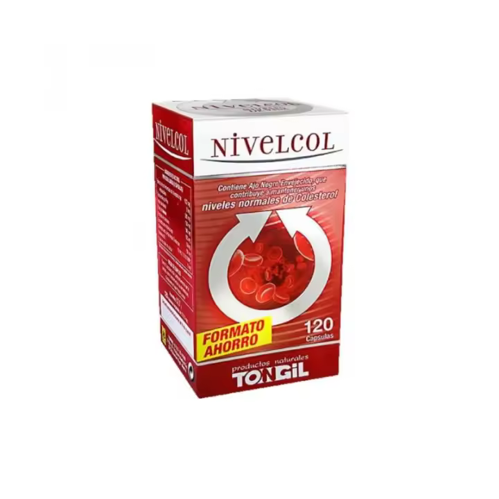 Tongil Nivelcol 120 Cápsulas para Regular Niveles de Colesterol en Sangre, Apto para Veganos - 1