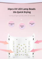 Lámpara De Uv LED Recargable 66W Para Uñas Sin Cable Secador Profesional Para Pólvora De Gel Herramientas De Arte De Uñas Para Hogar Y Salón - details 4