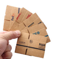 Juego De Accesorios De Muebles Para Casa De Muñecas Miniatura En Estilo Expreso De Cartón Papel Decorativo Para Juguetes - details 5