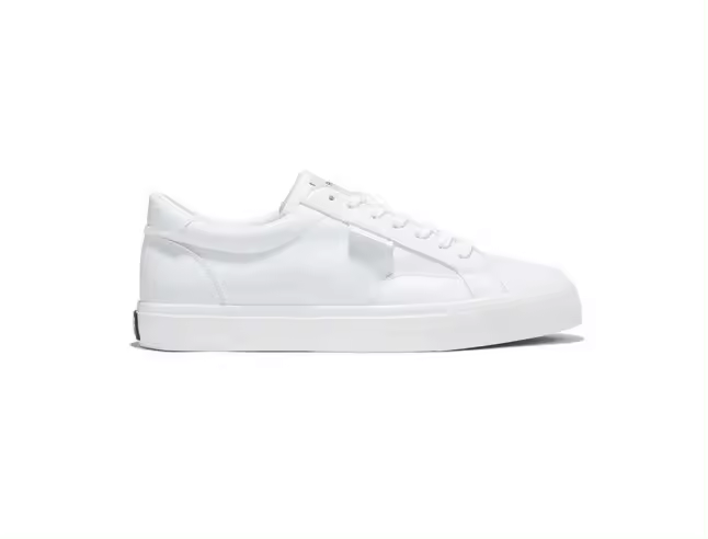 Zapatilla D.Franklin NVK 33601 Corte Bajo Piel Sintética y Serraje Blanco - 1