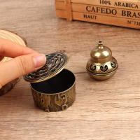Encendedor De Incienso En Forma De Loto Buddha Buddhism Metal Mini Decoración Para El Hogar Sandalwood Censer Artesanía Metálica - details 4