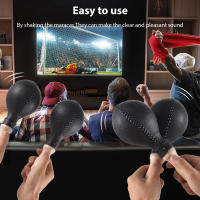 Par De Maracas De 25cm Con Cabeza De Arena Y Mango De Madera Instrumentos De Percusión De Plástico Para Concierto - details 7