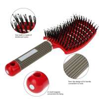 Cepillo De Pelo Original Para Mujeres Peine Desenredante Masajeador De Pelo Nylon Herramientas De Peluquería Para Estilizar El Cabello En Salón - details 1