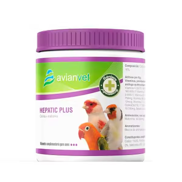 Avianvet Hepatic Plus 125 grs, Protector hepatico en polvo para pasta de cria - 1