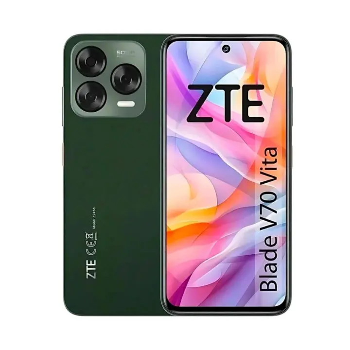 Smartphone ZTE BLADE V70 VITA 256 GB 4 GB RAM 6,7" 5G Cámara dual Batería 5.000 mAh NFC Verde - 1