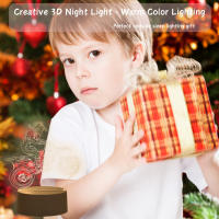 Luz Nocturna Creativa De Motocicleta USB 3D Iluminación Decorativa Para Sala De Estar Y Dormitorio Regalo De Cumpleaños Y Fiestas - details 3