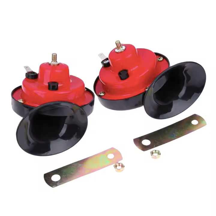 Bocina De Coche 12V 48W Impermeable Con Silbato De Caracol 300DB Para Motocicleta Camión SUV Barco Bocina De Aire Potente Para Automóvil - 1