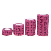 5Pcs Vendas Autoadhesivas Para Perros Cubierta De Manguito Protector De Primeros Auxilios Para Veterinarios Envoltura Elástica Verde Suministros Para Mascotas - details 10