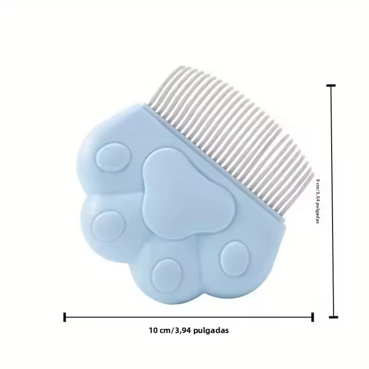 Peine Para Mascotas Grande Peine De Caracol Para Perros Y Gatos Eliminador De Pelo Y Pulgas Peine De Belleza Para Cabello Corto Material De Madera - 1