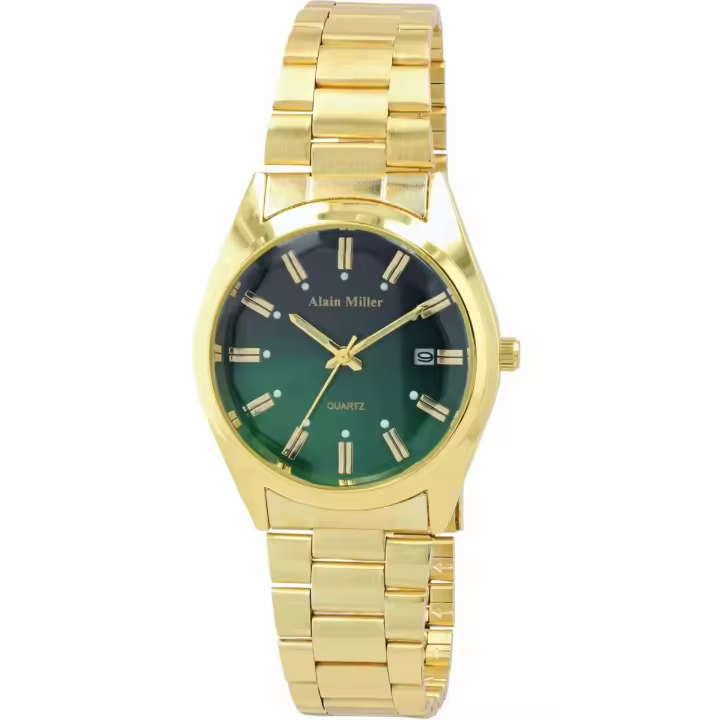 Reloj Alain Miller® Hombre com Bracelete em Aço Inoxidável - 0101 - 1