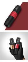 Kit De Máquina De Tatuaje Inalámbrica Con Pluma Rotativa Batería De 1600mAh 20 Piezas De Agujas De Tatuaje Mixtas Pantalla Digital Potencia - details 8