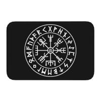Alfombra De Entrada Con Diseño De Árbol De Vida Triquetra En Futhark Para Cocina Baño Sala De Estar Material Poliéster Antideslizante Impermeable Resistente Al Desvanecimiento - details 5