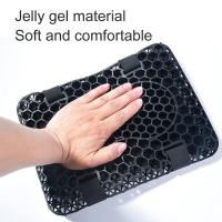 Almohadilla De Silla De Motocicleta Gel Honeycomb Malla 3D Cómoda Absorbente De Choque Alivio De Presión Transpirable - details 7