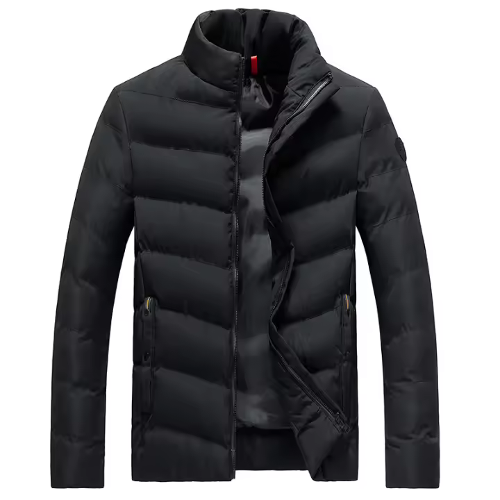 Abrigo De Invierno Para Hombre Parka Gruesa Y Cálida De Color Sólido Estilo Casual Para Mujer Moda Streetwear Tallas Hasta 8XL - 1