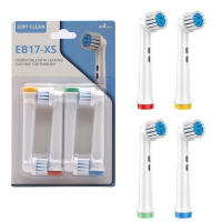 Juego De 4 Cabezas De Broca Para Broca Eléctrica Oral B Cabezas De Broca De Limpieza Hygiene Reemplazo Para Adultos Material Plástico - details 5