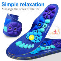 Almohadillas Deportivas De Terapia Magnética Para Zapatos Inodoras Suaves Absorción De Choque Unisex Masaje De Acupuntura De Pie Ortopédicas - details 2