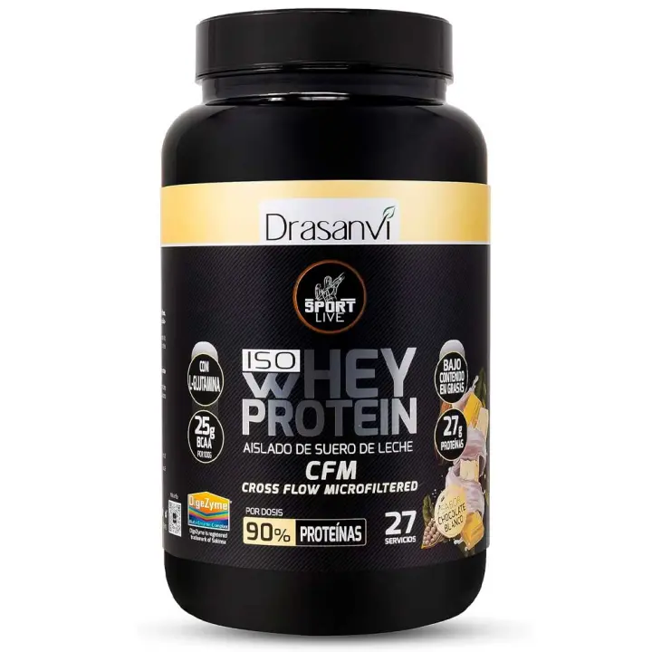 Drasanvi Iso Whey Protein 800g - Proteína de Suero de Leche - 1