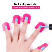 26PCS Bolsa De Herramientas Para Arte De Uñas Con Clip Antidesbordamiento Fácil Y Limpio De Pintura Para Uñas Accesorios De Manicura - details 0