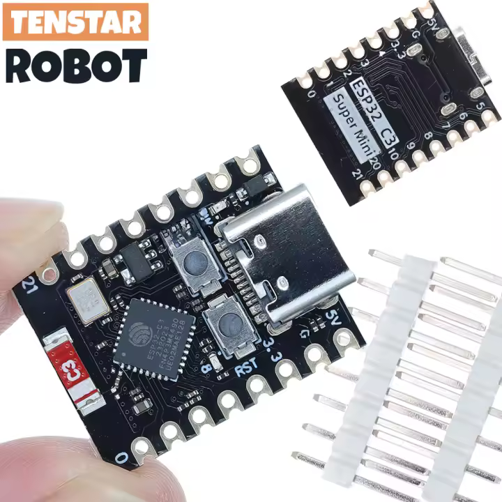Placa De Desarrollo ESP32-C3 TENSTAR ROBOT WiFi Bluetooth SuperMini Para Circuitos Integrados - 1