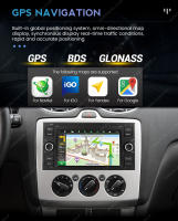 Radio De Coche Android 13 Para Ford Focus 2 S-MAX C-MAX Kuga Fiesta Fusion 2004-2007 Navegación GPS Reproductor Multimedia Con Carplay Inalámbrico ROM 32G RAM 2G Pantalla Táctil 7'' - details 22