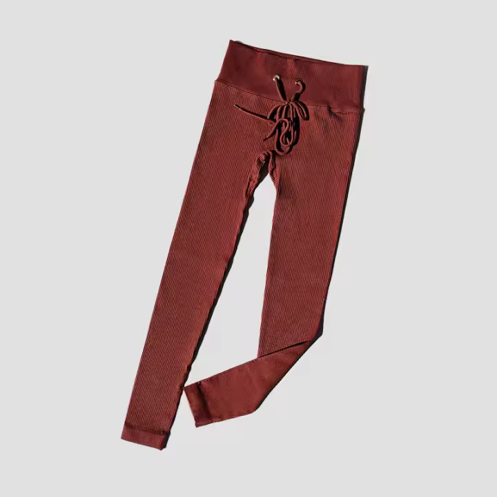 Leggings De Yoga Para Mujer De Color Sólido Y Sin Costuras Con Cintura Alta Push up Para Fitness Running Y Gimnasio Talla Verdadera - 1