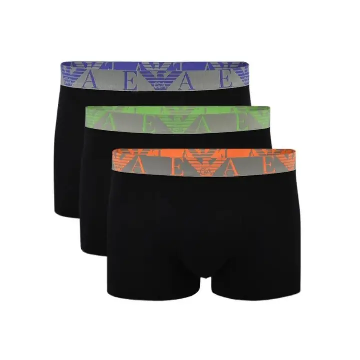 Pack 3 boxer Emporio Armani 111357 4R715 29821 nero/nero/nero - 1