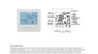 Termostato de Calefacción Ftvogue Regulador de Temperatura Ambiente Programable para Casa con pantalla LCD Inteligente - details 2