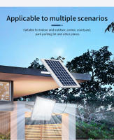 Luz de Inundación Solar LED Lámpara Solar Impermeable para Jardín y Calle - details 10