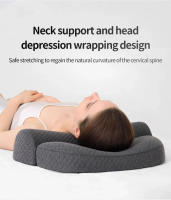 Almohada De Cervical Ergonómica De Espuma De Memoria Almohada De Contorno Para Dormir De Lado Ayuda Ortopédica Suave Y Cómoda Soporte Para El Cuello - details 8